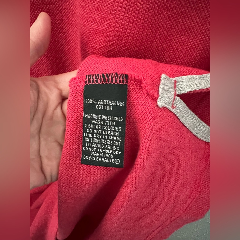 Rodd & Gunn Gunn Piqué Sports Fit Cotton Polo in Fuschia Men’s XL New - Picture 6 of 8